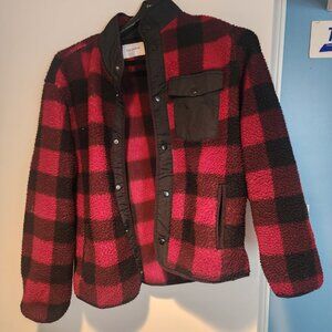 Goodfellow Mens Large Lumberjack fleece Shacket